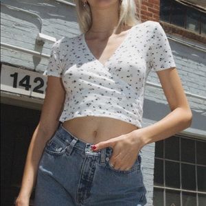 Brandy Wrap Crop Top